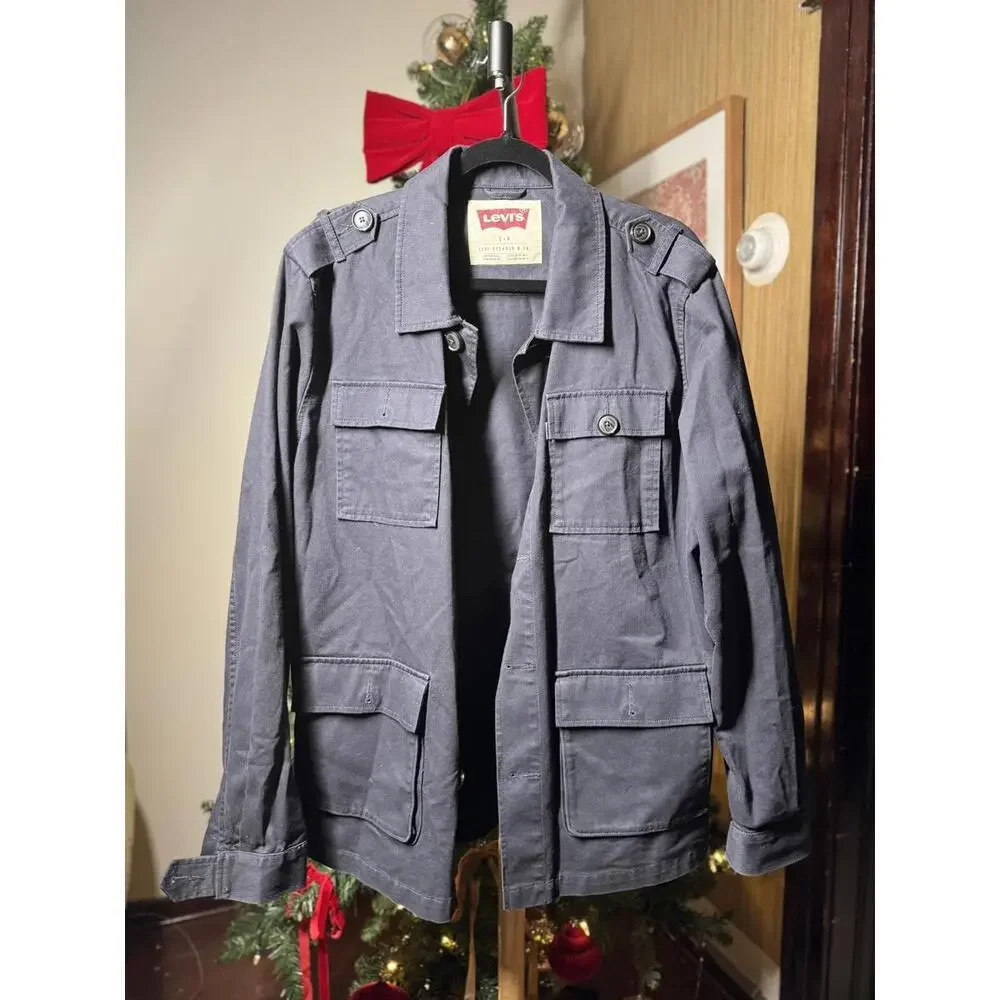 Levi's Men's Utility Jacket in Gray